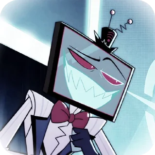 🌟 БОЛЬШЕ ⇨ @CLOOBHUB ВОКС ОТЕЛЬ ХАЗБИН VOX HAZBIN ТГ, стікер Telegram 5 з 55