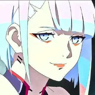 🙂 Киберпанк @anime_sticks, sticker Telegram 6 sur 20