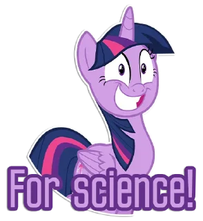 👩‍🔬 Twilight Sparkle speaks | By @Egor418, Telegram sticker 14 of 94