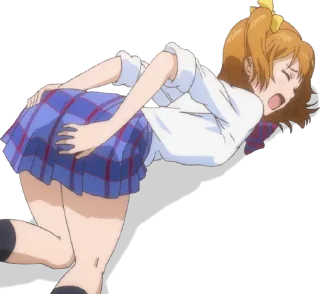 😖 shy anime pack, стікер Telegram 14 з 37
