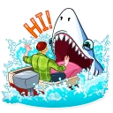 👋 It's a Shark!, Telegram sticker 5 of 40