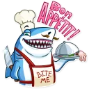 👨 It's a Shark!, Telegram sticker 21 of 40