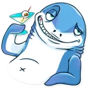 😏 It's a Shark!, Telegram sticker 14 of 40