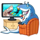 🍺 It's a Shark!, Telegram sticker 7 of 40