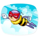 💪 Ben The Bee, sticker Telegram 24 sur 30