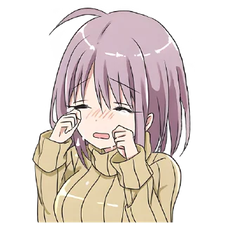 😭 Невеста-тян @nyasticks, sticker Telegram 19 sur 32