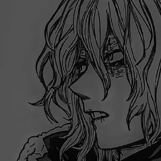 🖤 SHIGARAKI, стікер Telegram 7 з 120