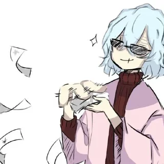🤑 shigaraki tomura, стікер Telegram 14 з 120