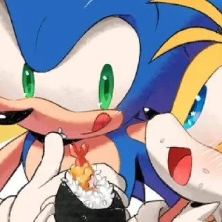 😋 Томми в Роли Соника Фаз2
Или же >:3

Tomas the Hedgehog Vol2 >:D, sticker Telegram 19 sur 82