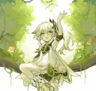 🌱 |ɴᴀʜɪᴅᴀ|( @itsgensharts), стикер Telegram 14 из 25