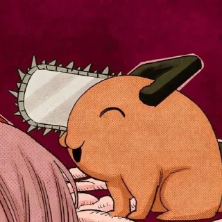 🌟 Pochita, стикер Telegram 5 из 33