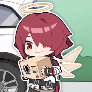 🙃 Exusiai, Telegram sticker 17 of 21