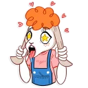 😍 Hillbilly Dolly, стикер Telegram 15 из 40