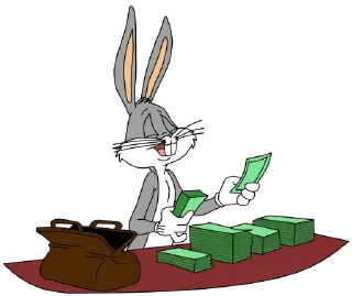 💶 Bugs Bunny 4, стикер Telegram 4 из 120