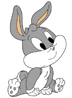 👶 Bugs Bunny 4, стикер Telegram 22 из 120