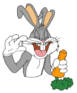 😂 Bugs Bunny 4, стикер Telegram 19 из 120