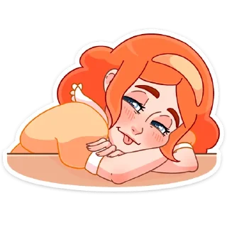 😩 Леди Ольга (@TgSticker), стікер Telegram 12 з 48