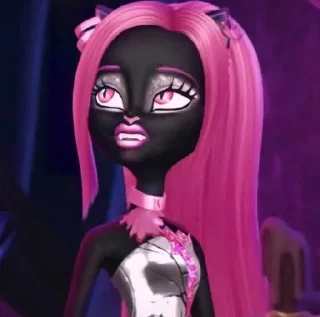 🐈‍⬛ monster high part 2 💋, стікер Telegram 13 з 113