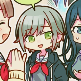 🪴 Шіхо Хіноморі від @kodokukondo, sticker Telegram 20 sur 92