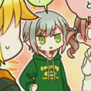 🪴 Шіхо Хіноморі від @kodokukondo, sticker Telegram 21 sur 92