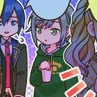 🪴 Шіхо Хіноморі від @kodokukondo, sticker Telegram 14 sur 92