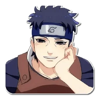 Shisui Uchiha by @anime_stickerr