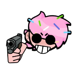 🕶️ Пончик, Telegram sticker 7 of 12