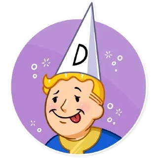 🤪 Фалаут, стікер Telegram 14 з 34