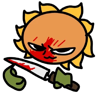 🤩 Sunflower @MoiStikiBot, sticker Telegram 12 sur 21