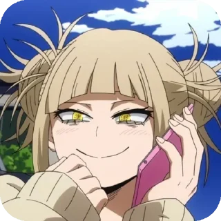 📱 Toga Himiko | Тгк:🤍Уголок Шото ❤️, Telegram sticker 6 of 19
