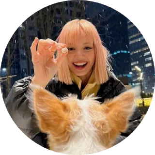 🐶 Lalisa_BlakPink<3, Telegram sticker 8 of 11