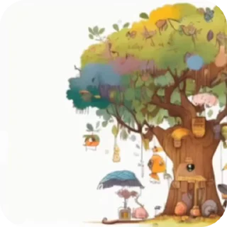 🍁 Кандинский, стикер Telegram 9 из 32