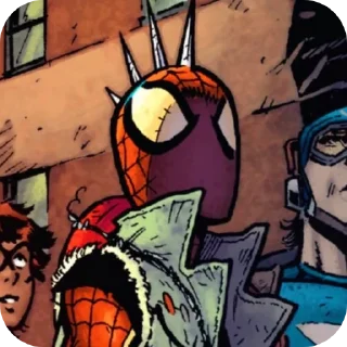 😯 Spider-Punk ➩ @Earth928B, sticker Telegram 15 sur 45