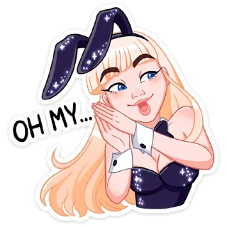 ☺️ Каталина Блэк :: @stickroom, стикер Telegram 5 из 48