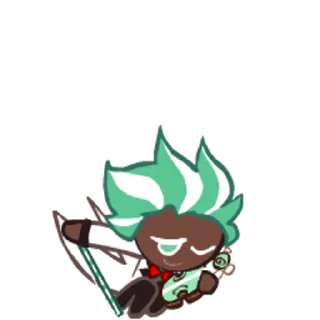 🍫 Mint Choco Cookie!, sticker Telegram 15 sur 33