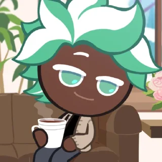🍫 Mint Choco Cookie〔 @pivAnSti 〕, sticker Telegram 22 sur 120