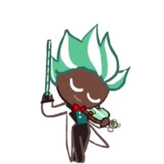 🍫 Mint Choco Cookie!, sticker Telegram 14 sur 33