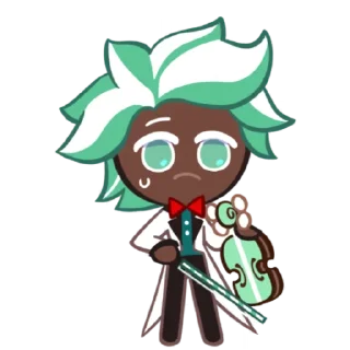 🍫 Mint Choco Cookie〔 @pivAnSti 〕, sticker Telegram 9 sur 120