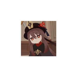 😶 Ху Тао, Telegram sticker 13 of 17