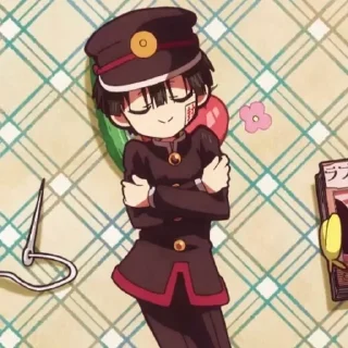 🌟 Туалетный мальчик Ханако - by @Overheven, стикер Telegram 13 из 120