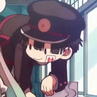 🌟 Туалетный мальчик Ханако - by @Overheven, стикер Telegram 5 из 120