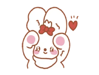 😊 Зайка @TgSticker, стикер Telegram 12 из 38