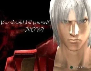 😠 A S S | Vergil, Dante, Nero, sticker Telegram 20 sur 57