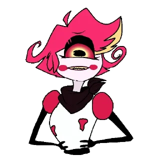 👁 Hazbin Hotel 🗝 Отель Хазбин, Telegram sticker 9 of 14