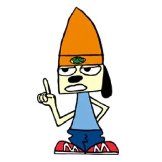 ⭐️ Parappa the rapper, стикер Telegram 24 из 64