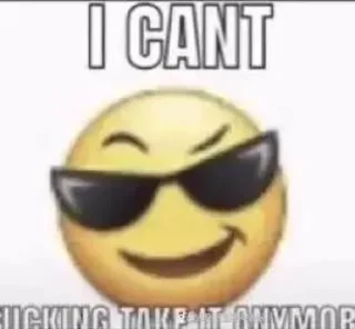 😎 i fucking hate myself 2.0, стікер Telegram 6 з 120