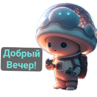 ⛑ Добрый вечер, sticker Telegram 11 sur 17