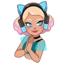 😈 Gamer Girl, стікер Telegram 13 з 22