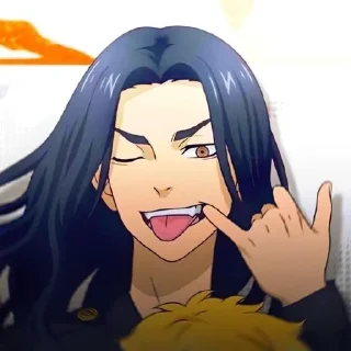 😉 Токійські месники @UA_anime_stickers, Telegram sticker 14 of 36