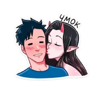 😘 VK, sticker Telegram 19 sur 36